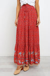 Gypsy Maxi Skirt Off The Shoulder