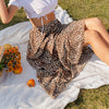 Maxi Leopard Print Skirt Floral Clothes