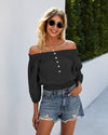 Chic Boho Blouse with Bare Shoulders women