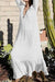 Vintage Maxi Dress White Boho 2022