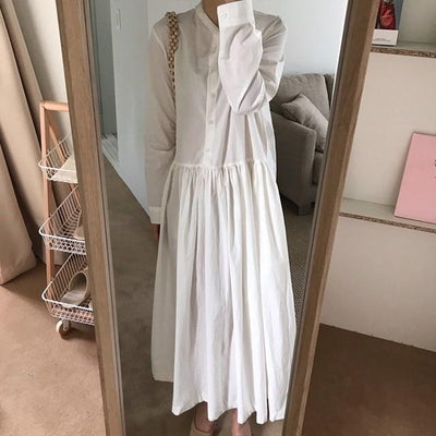 UK White Maxi Dress Cowgirl USA
