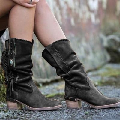 Grunge Boho Chic Women's Boots for sale