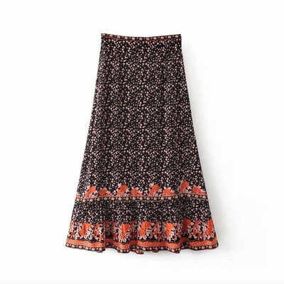 wedding guest Long hippie skirt mother of the bride