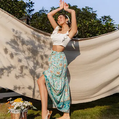 Bohemian Summer Skirt Gypsy