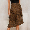 Assymetrical Boho Ruffle Skirt Sundress