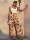 Colorful Flare Pants Lace