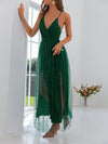 Formal Green Lac Dress Floral Clothes