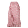 Pink Wrap Boho Skirt Plus Size
