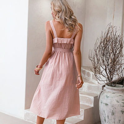 Light Pink Formal Boho Dress 2022