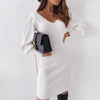White Boho Lace Halter Dress