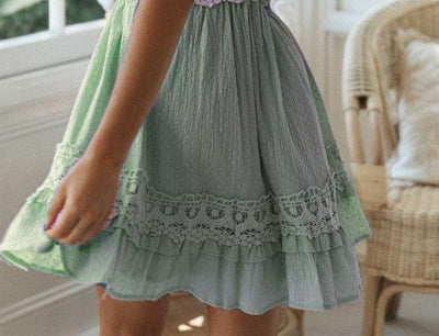 Cute Boho Short Skirt With Tassels 2022