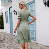 Sage Green Vintage Dress Vintage
