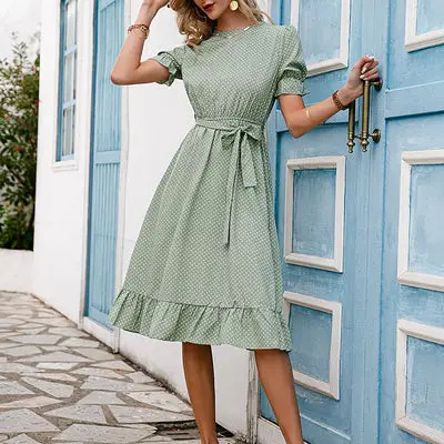 Sage Green Vintage Dress Gypsy