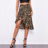 Leopard Printed Skirt Bohemian
