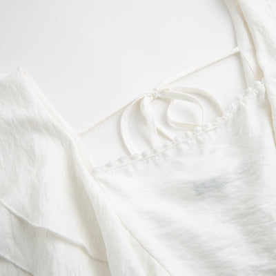 White Mini Boho Summer Dress Style