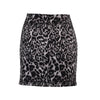 Boho Leopard Short Skirt