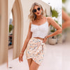 Boho Floral Mini Skirt 2022