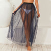 Beach Trasnparent Maxi Skirt Style
