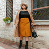 Plus Size Vintage Skirt Boho