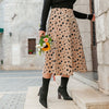 Plus Size Polka Dot Maxi Skirt Sundress