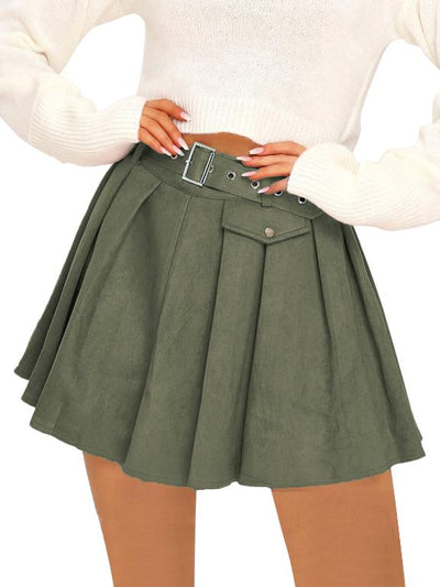 Green Gypsy Mini Skirt Summer