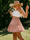 Plus Size Boho Pink Skirt Summer