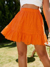 Plus Size Lace Mini Skirt Beach Dress