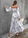 Fashion White Maxy Dress Vintage