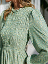 Light Green Boho Dress Sundress