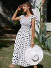 Vintage Black And White Dress Sundress