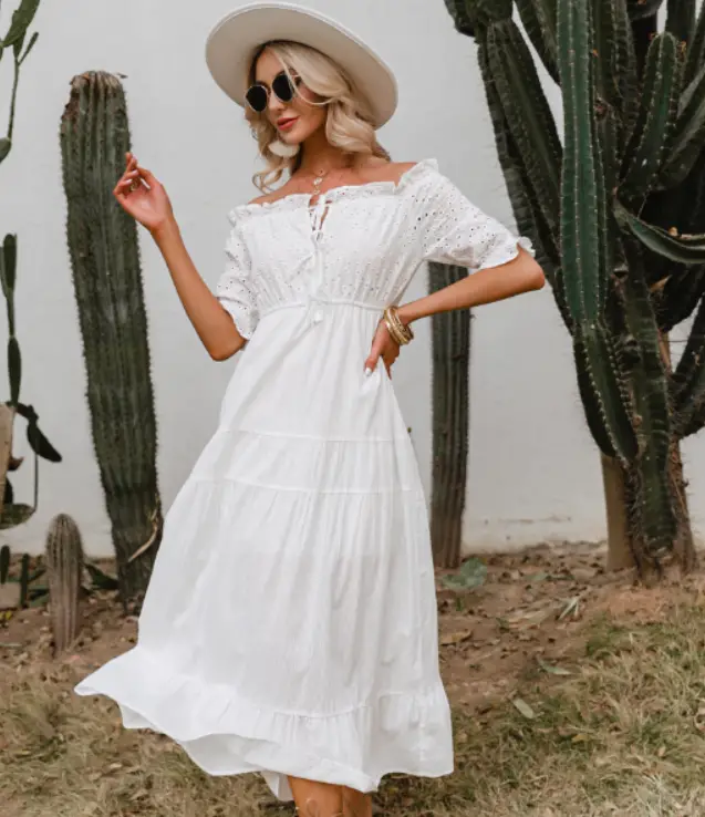 Off The Shoulder Boho Dresses  Bohemian, Country & Vintage Style