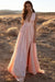 Boho Pink Lace Dress