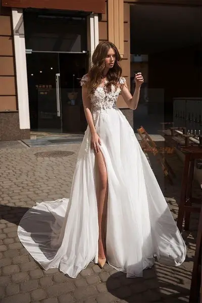 for sale Boho backless wedding dress 2021