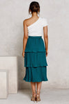 Vintage Extra Long Boho Ruffled Skirt bridesmaid dresses