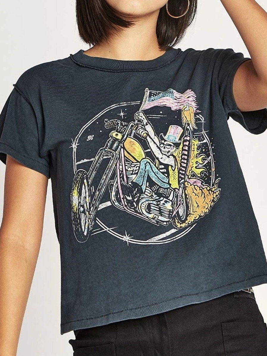 formal Hippie Biker Tee Shirt maternity