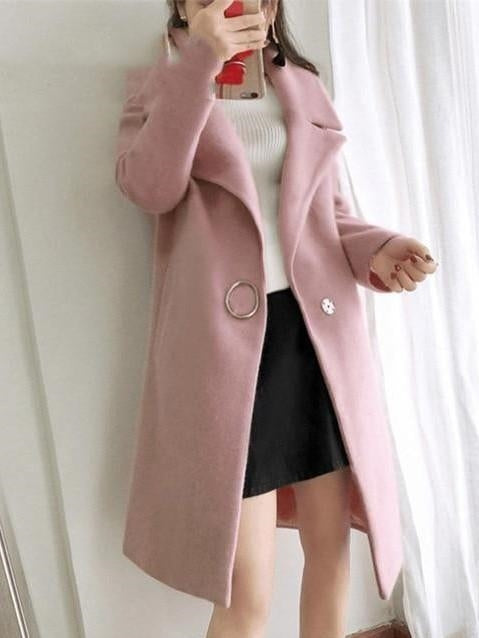Pink Boho Chic Coat