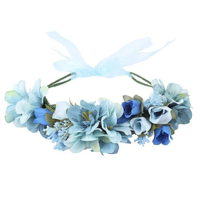 2021 Flower Wreath Blue Gypsy