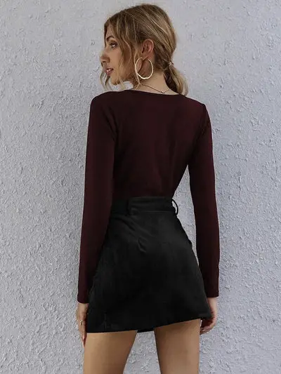 sexy High Waist Short Skirt Lace