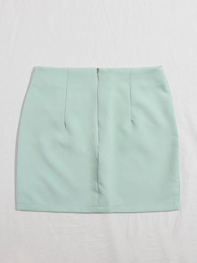 UK Pencil Skirt Short Boho cute