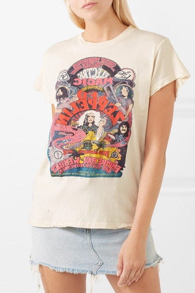 cheap Vintage Rock Led Zeppelin T Shirt party