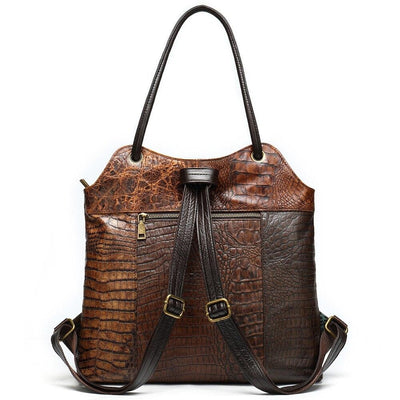 Lace Boho Backpack Ethnic Leather maternity