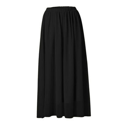 formal Long Boho Skirt Black Ethnic