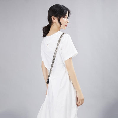 Vintage White Maxi Dress Boho Chic Lace