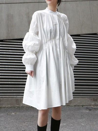 winter White Maxi Dress Hippie Chic Woman 2022