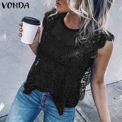 Hippie Boho Lace Tunic Cowgirl