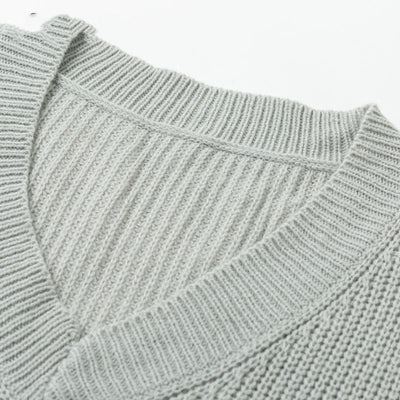 winter Boho Puff Sleeve Sweater UK