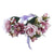 wedding guest White Purple Flower Wreath flower