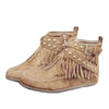 2022 Boho Suede Boots flower