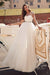 Boho chic wedding dress