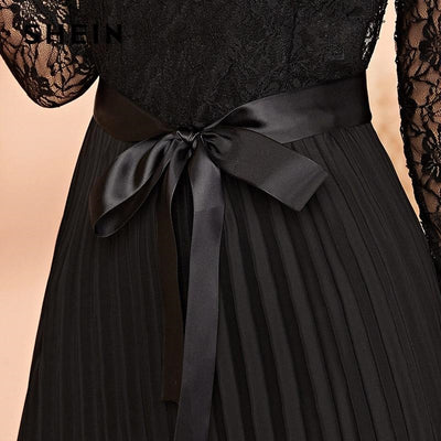 Gypsy Boho Maxi Dress Black Lace Gypsy